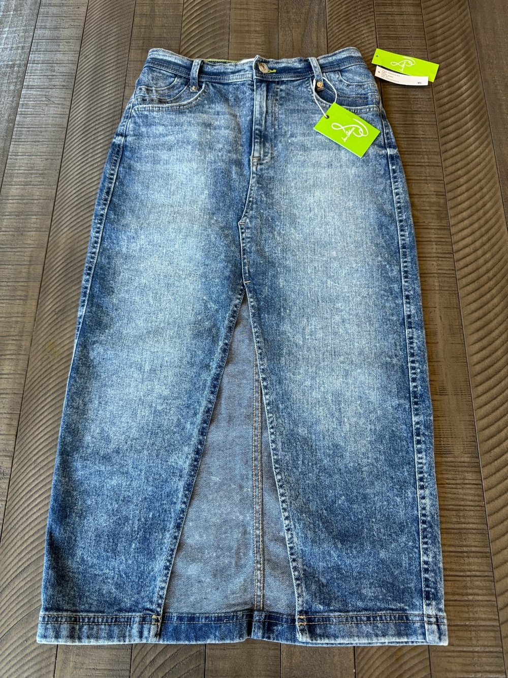 Sam Edelman Kori Denim Midi Skirt Women’s Size 25 (NWT)